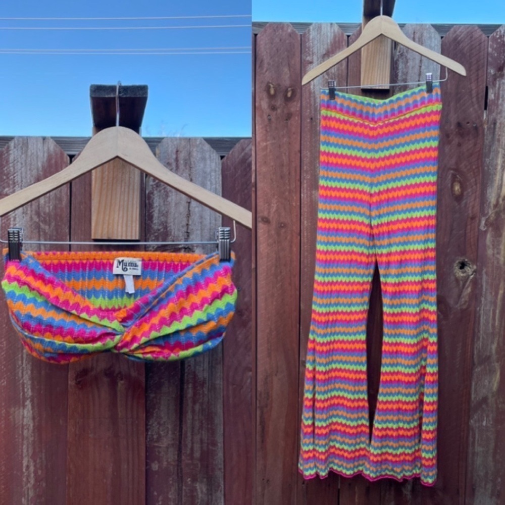 Show Me Your Mumu Paradise Island Knit Top & Susie Flare Leg Pants - Picture 13 of 13